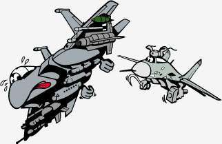 10716 B / 322 x 209 / Flanker vs. Eagle.JPG