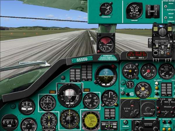 49539 B / 600 x 450 / Tu-134 panel1.jpg