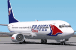 Boeing 737: textury Travel Service (OK-TVR)