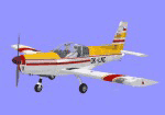 Zlin Z-142 (OK-LNC): repaint