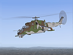Mil Mi-24V "Hind" - CEF Experimental camo
