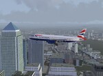 přistání London City přistání London City