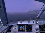 Přistání na Gibraltar A320 Přistání na Gibraltar A320