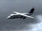 RJ85 po odletu z EFTU smr Praha