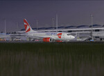 B 736 at LZIB B 736 at LZIB
