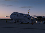 a320 v BTS, pred rannm odletom :) 