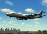 747 landing OMDB