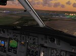 DASH8 Q400 Landing rwy24 LKPR DASH8 Q400 Landing rwy24 LKPR