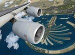 na křídle A340 na křídle A340