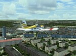 Horní Krč a budova České spořitelny Horní Krč a budova České spořitelny