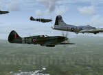 B17G - 3x Spitfire B17G - 3x Spitfire