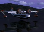 Goose tesne pred dotykom na Lake Pend Oreille Goose tesne pred dotykom na Lake Pend Oreille