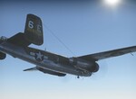 B-25 při letu na cíl B-25 při letu na cíl