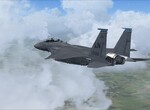 Pelet na RIAT 2015 s letounem F-15E Strike Eagle
