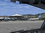 Palm Springs International, taxi to gate
