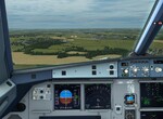 CEF A319CJ na přiblížení LKKB CEF A319CJ na přiblížení LKKB