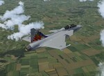 SAAB JAS-39D Gripen pi peletu do Pardubic