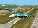 Skupinov vzet Su-33 k bojovej lohe.