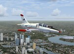 L-39C nad Londýnem L-39C nad Londýnem