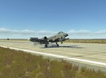 A-10A Thunderbolt II při přistání A-10A Thunderbolt II při přistání