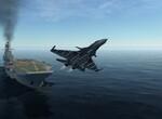 Vzlet z letadlové lodi Admiral Kuzněcov Vzlet z letadlové lodi Admiral Kuzněcov