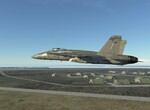 F/A-18A Hornet RAAF na forsáži F/A-18A Hornet RAAF na forsáži