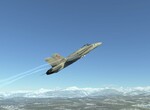 F/A-18C Hornet pi potku vertikly