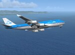 Prilet KLM 747-400 na TNCM  