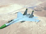 Test flight over Groom Lake AFB Test flight over Groom Lake AFB
