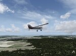 Testovn P3D - VFR Czech Republic, LKAA autogenX, LKAA_VECTOR_X + ORBX