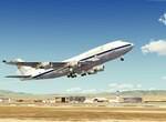 Boeing 747 Test Flight, Edwards AFB Boeing 747 Test Flight, Edwards AFB