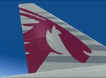 The mighty tail of Qatar Airways 