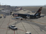 The Last Jedi on the ramp. Portland airport The Last Jedi on the ramp. Portland airport