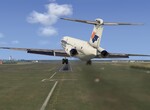 MD-80 landing, LOWW MD-80 landing, LOWW