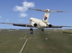 MD-80 landing, LOWW