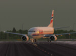 IXEG B733 - LKPR RWY24