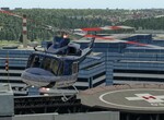 OK-BYP - odlet z Motolského střešního heliportu OK-BYP - odlet z Motolského střešního heliportu