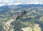 SAAB 39E Gripen někde nad ČR SAAB 39E Gripen někde nad ČR