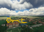 H-135 nad Liblicemi H-135 nad Liblicemi