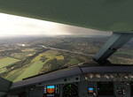 Landing in LKPR A321 Landing in LKPR A321