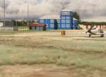 Metal runway Metal runway