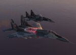 MiG-29 nad Baltem