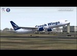 Czech Wings VA IVAO - Boeing 767-300ER w/winglets Delivery Flight KPAE-LKPR