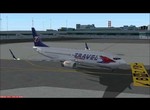 FS9 iFly737NG Travel Service DEP Prague to Las Palmas