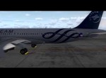 FSX A320 OK-AGP SkyTeam texture