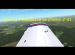 FSX Zlín Z-43 Okruhy v Bratislavě