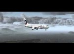 P3D Juneau approach with 737-800