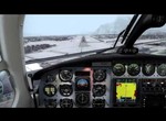 Prepar3D v3.1 Carenado Piper Navajo Landing @LOWS RWY 16