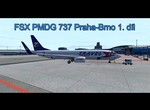 FSX PMDG 737 Praha-Brno 1. díl