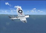 P3D / F4U-1A Corsair / Pistvn na letadlov lodi USS Nimitz